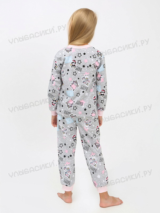 Купить пижама для девочки (футер) р.28,30,32,34  оптом от производителя